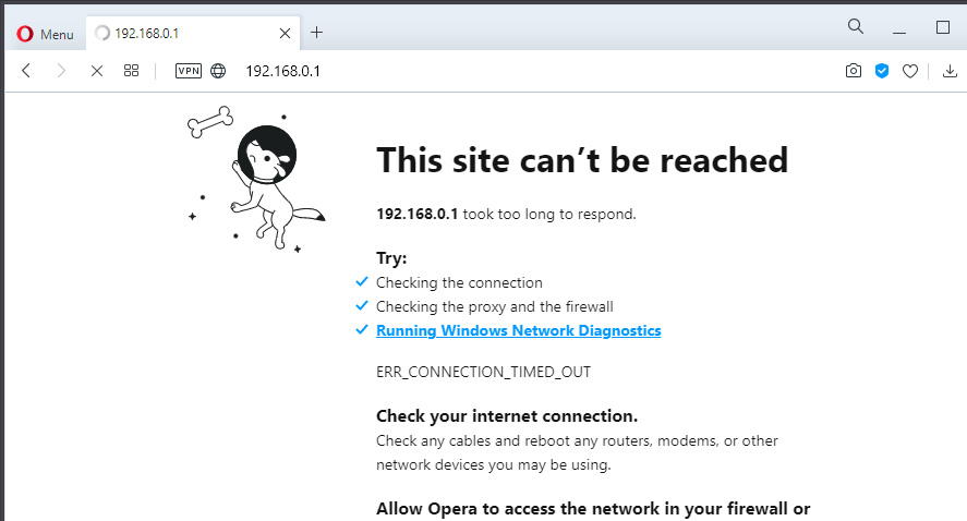Problem with router: can't access 192.168.0.1, 192.168.1.1