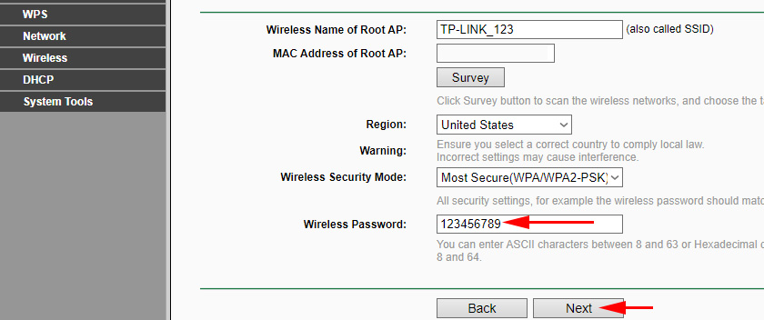 TP-Link access point as a computer adapter