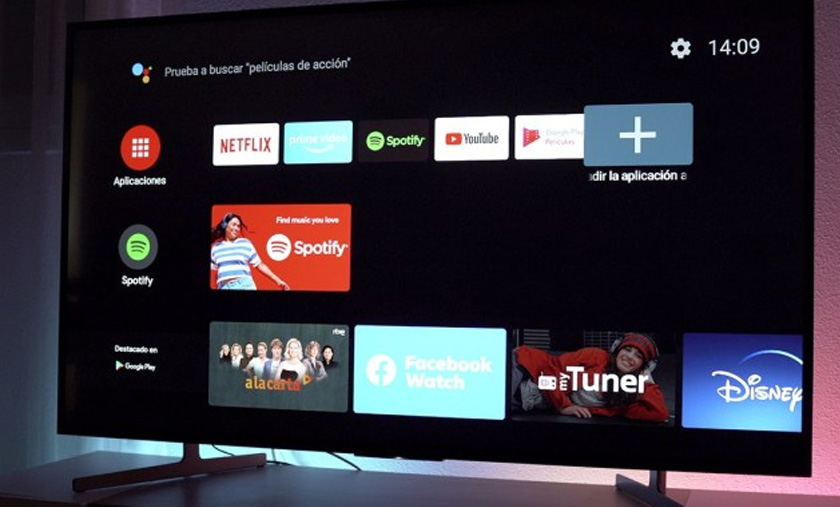 Android 9.0 interface on Mi TV Stic