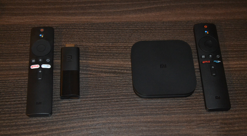 Comparison of Xiaomi Mi TV Stick and Mi Box S