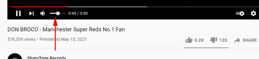 No sound in the browser
